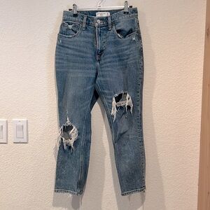 Abercrombie and fitch the mom high rise